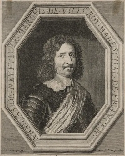 Nicolas De Neufville Marquis Of Villeroy Marshall Of France C
