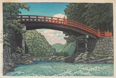 Nikko Shinkyo Sacred Bridge Nikko