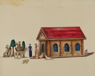 Noahs Ark With Animals
