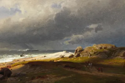 Nordische Kustenlandschaft