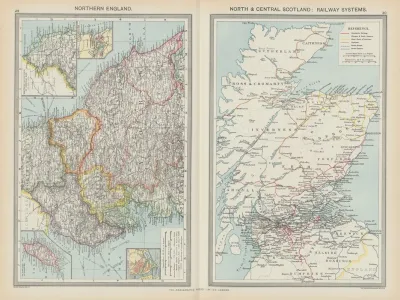 Northern England North And Central Scotland Railway Systems