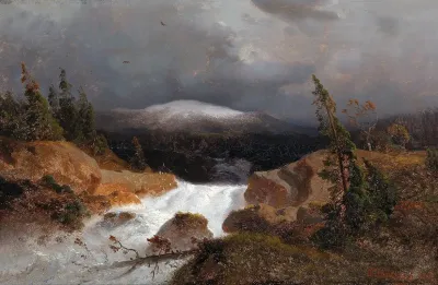 Norwegische Berglandschaft
