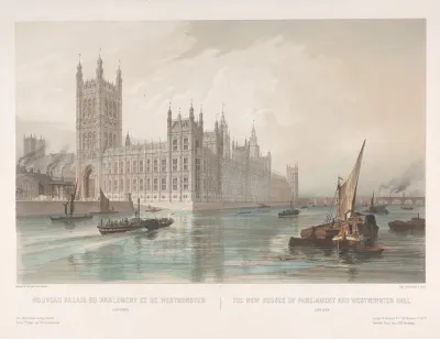 Nouveau Palais Du Parlement Et De Westminster