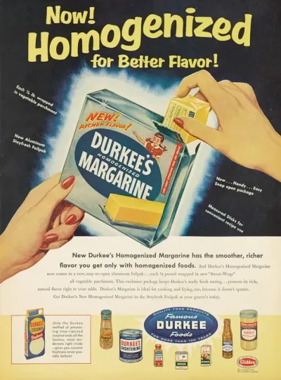 Now Homogenized For Better Flavor