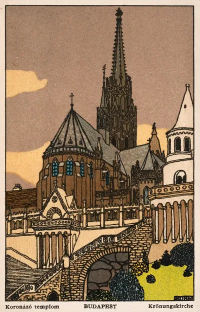 Nr 466 Budapest Kronungskirche