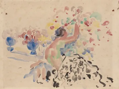 Nude And Flowers