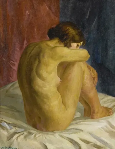 Nude Glancing Back