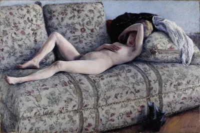 Nude On A Couch