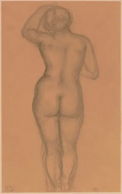 Nude Seen From The Back