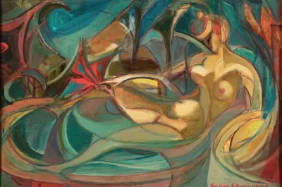 Nude Woman Butterflies