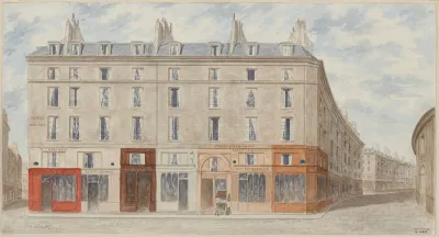 Numeros 1 Et 3 Rue Babille Actuelle Rue De Viarmes 1er Arrondissement
