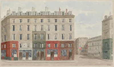 Numeros 2 A 6 Rue Babille Actuelle Rue De Viarmes 1er Arrondissement
