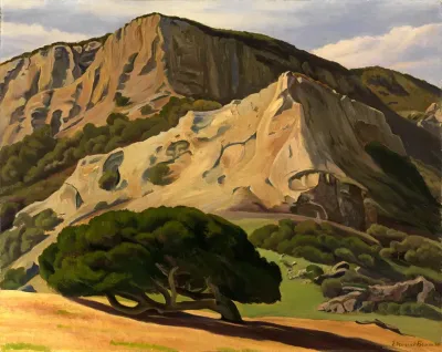 Oaks And Rocks San Luis Obispo