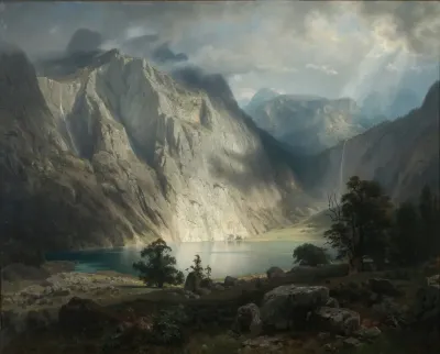 Obersee Bei Berchtesgaden