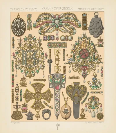 Objets De Parure Objets Usuels Joaillerie