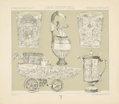 Objets Mobiliers Verreries
