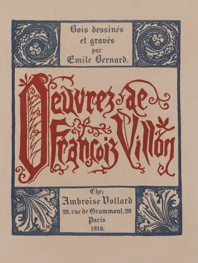 Oeuvres De Francois Villon 3