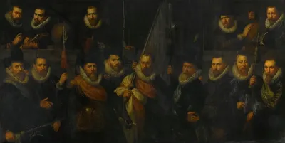 Officers And Other Civic Guardsmen Of The Iiird District Of Amsterdam Under The Command Of Captain Jacob Gerritsz Hoyngh And Lieutenant Nanningh Florisz Cloeck