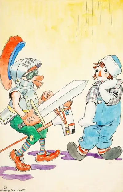 Oh Dear Raggedy Ann And Andy And The Camel With The Wrinkled Knees