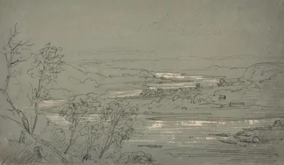 Ohio River At Its Juncture With The Aleghainy And Mononghelu At Pittsburg Penssylvania