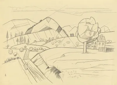 Ohne Titel Landschaft