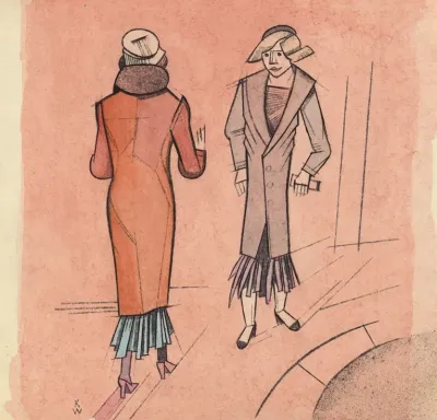 Ohne Titel Zwei Frauen II