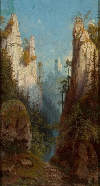 Ojcow At The Pradnik River