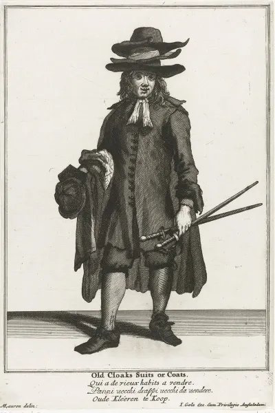 Old Cloaks Suits Or Coats
