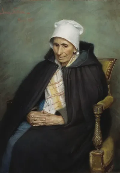 Old French Countrywoman