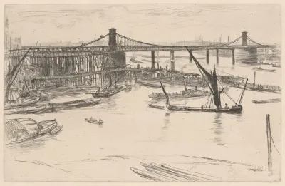Old Hungerford Bridge 2