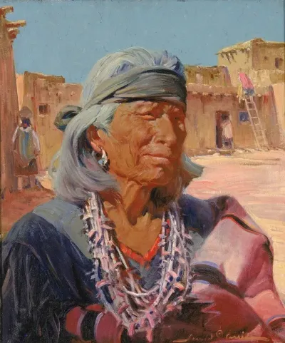 Old Man Of Zuni High Priest Cacique
