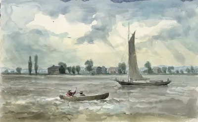 Old Quarantine Station Mouth Of The Schuykill