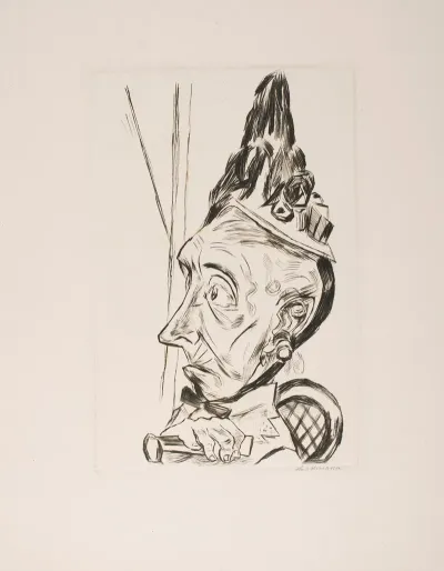 Old Woman With Bonnet 2