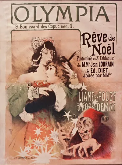 Olympia Reve De Noel Pantomime En 3 Tableaux Avec Liane De Pougy Et Rose Demay