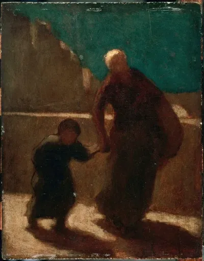 On A Bridge At Night
