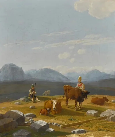 On The Alpine Pasture
