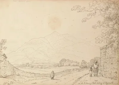 On The Killarney Road Leading To Ross Castle 4 September 1841 2