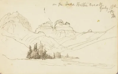 On The Soda Butte Creek