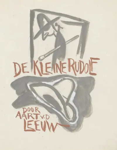 Ontwerp Voor Boekband Van De Kleine Rudolf Door Aart Van Der Leeuw 3