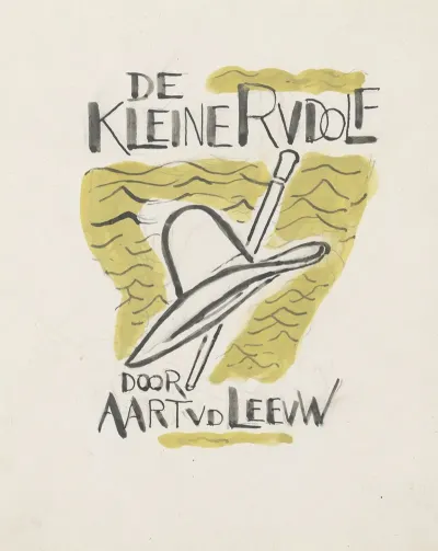 Ontwerp Voor Boekband Van De Kleine Rudolf Door Aart Van Der Leeuw 6