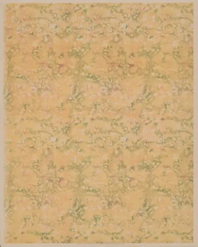 Opaline No 2285 Green Red Peach