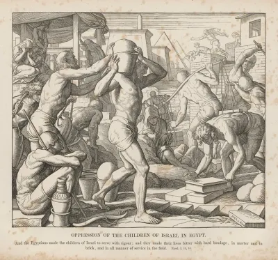 Oppression Of The Children Of Israel In Egypt