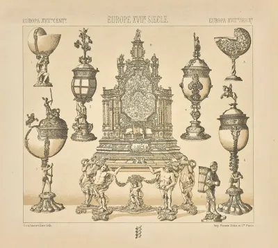 Orfevrerie Allemande Objets Decoratifs Et Usuels