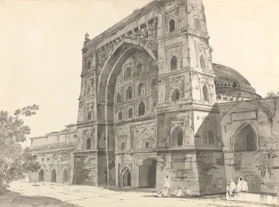 Original Drawings For Choix De Vues De Linde And Others Pl 07