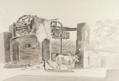 Original Drawings For Choix De Vues De Linde And Others Pl 38