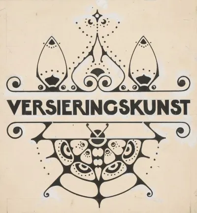 Ornament Met Vlinder