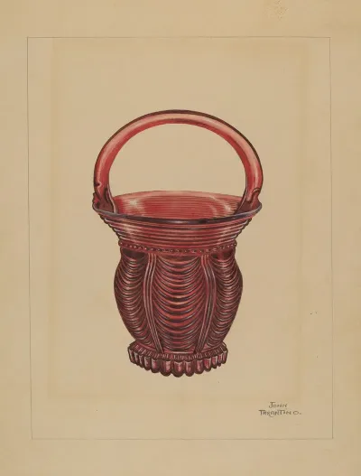 Ornamental Small Basket