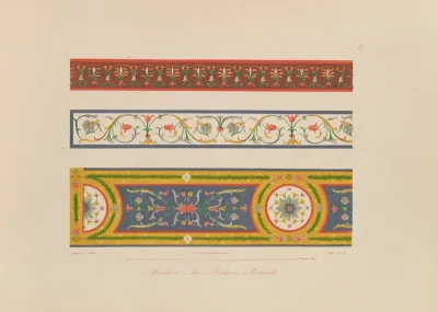 Ornamente Aller Klassischen Kunst Epochen Nach Den Originalien In Ihren Eigenthümlichen Farben Pl 002