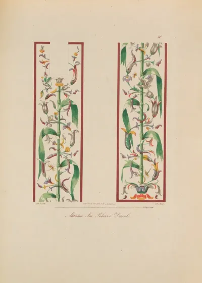 Ornamente Aller Klassischen Kunst Epochen Nach Den Originalien In Ihren Eigenthümlichen Farben Pl 010