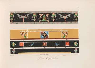 Ornamente Aller Klassischen Kunst Epochen Nach Den Originalien In Ihren Eigenthümlichen Farben Pl 040